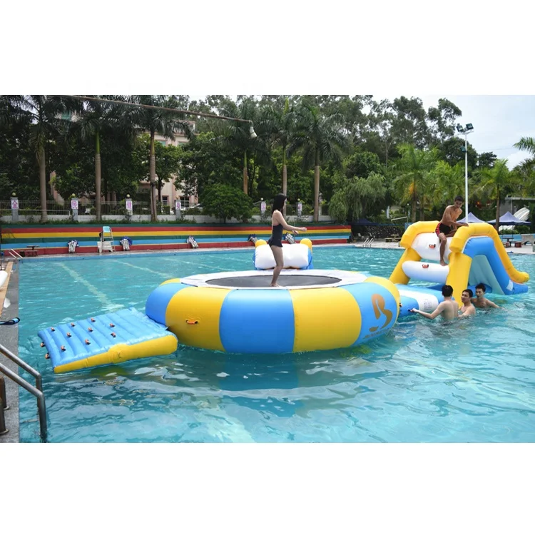 Small Inflatable Water Park Equipment For Swimming Pool