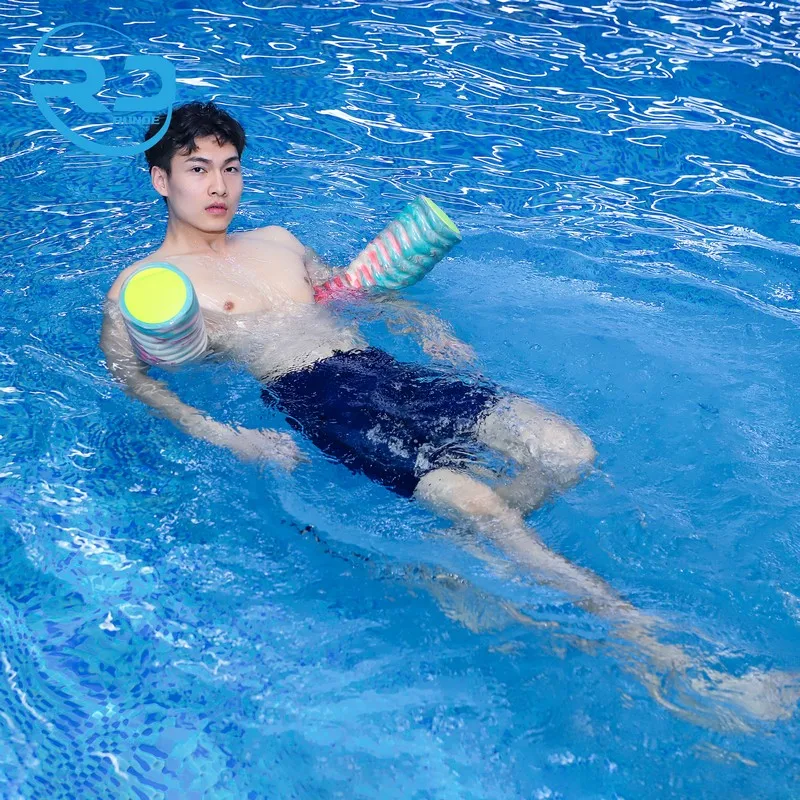 Water sports custom NBR/PVC foam swimming noodle
