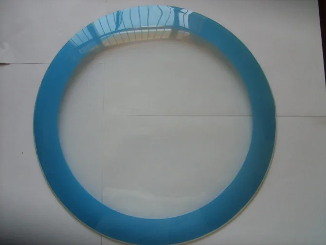 Customized size 1.8mm 2mm 3mm circular convex glass for clock instrument surface of glass