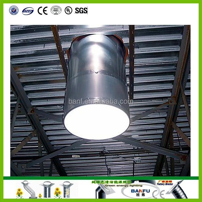 Industrial factory daylighting sun pipe tubular skylights