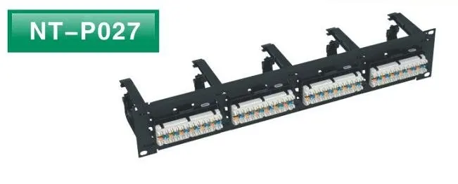 с Кабельный организатор 24 порта CommScope патч-панели Cat.6