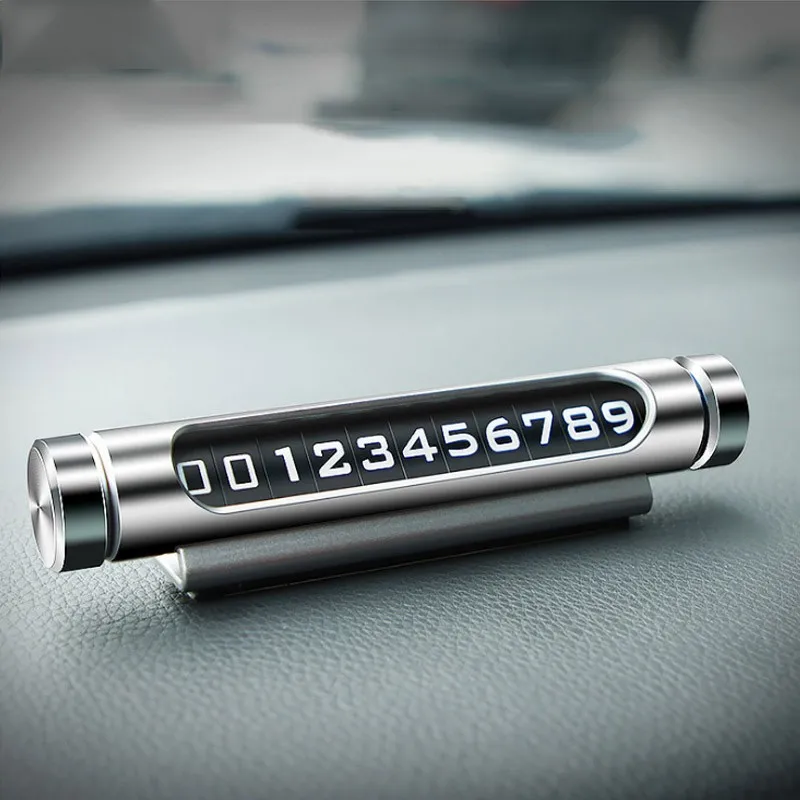 Car Parking Card Telephone Number Card Notification Car Styling