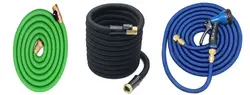 2021 NEWEST 50FT 100FT Expandable Water Hose, Heavy Duty Triple Layered Garden Hose with Brass Fittings