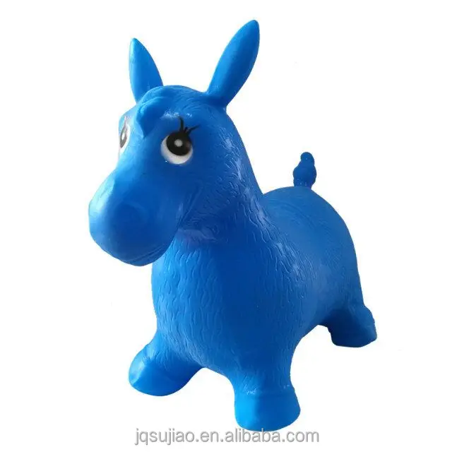 Jumping pony/stock inflatable animal horse/ hopping animal