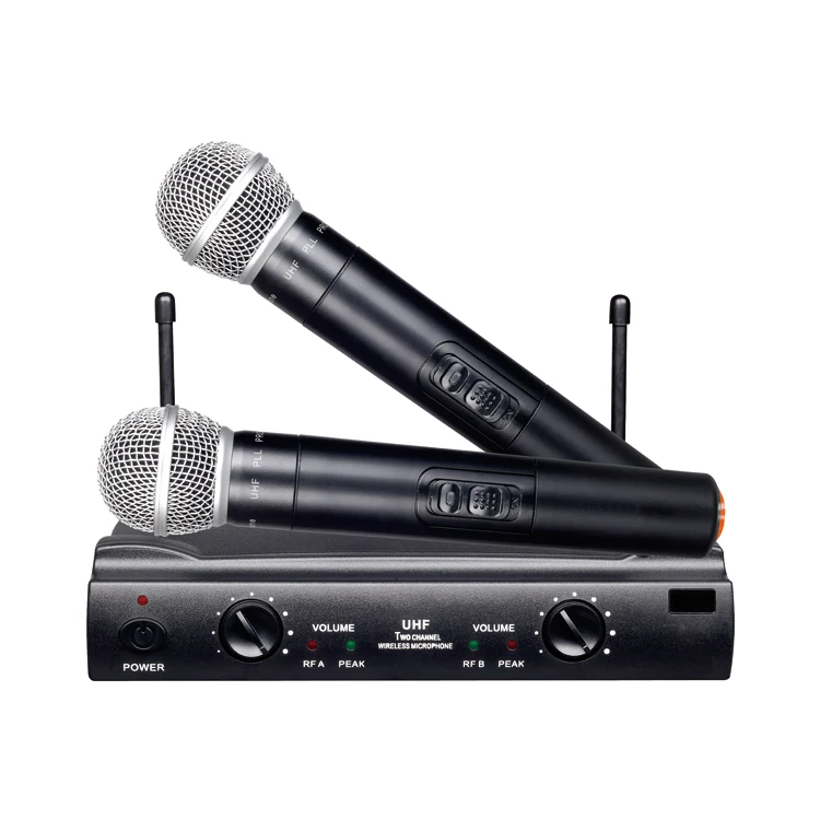 
Factory direct Low MOQ professional wireless microphone for karaoke 
