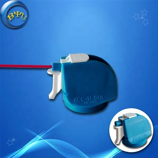 High Quality The Plastic Trigger Spray Nazzle For Car Care aerosol cans by BYU