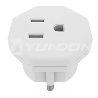 250V 16A Fire retardant Material US to EU EU French Germany travel adapter