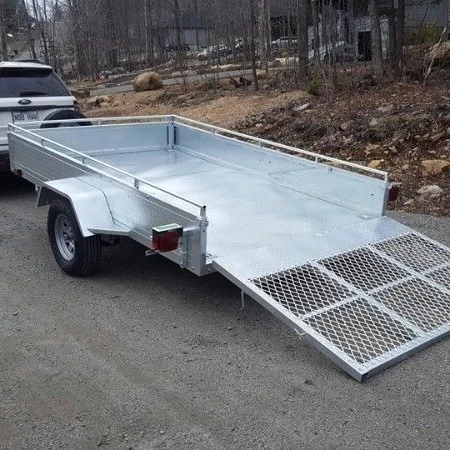 Hot Sales 5x8 Hot Dip Galvanized Car/ATV Utility   Trailer