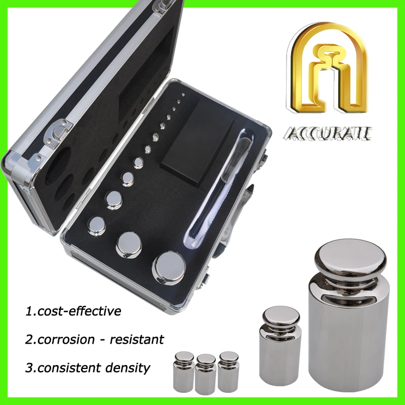 weight set F1 class, lab test kit 1mg-1kg standard calibration block F1 F2 M1 class