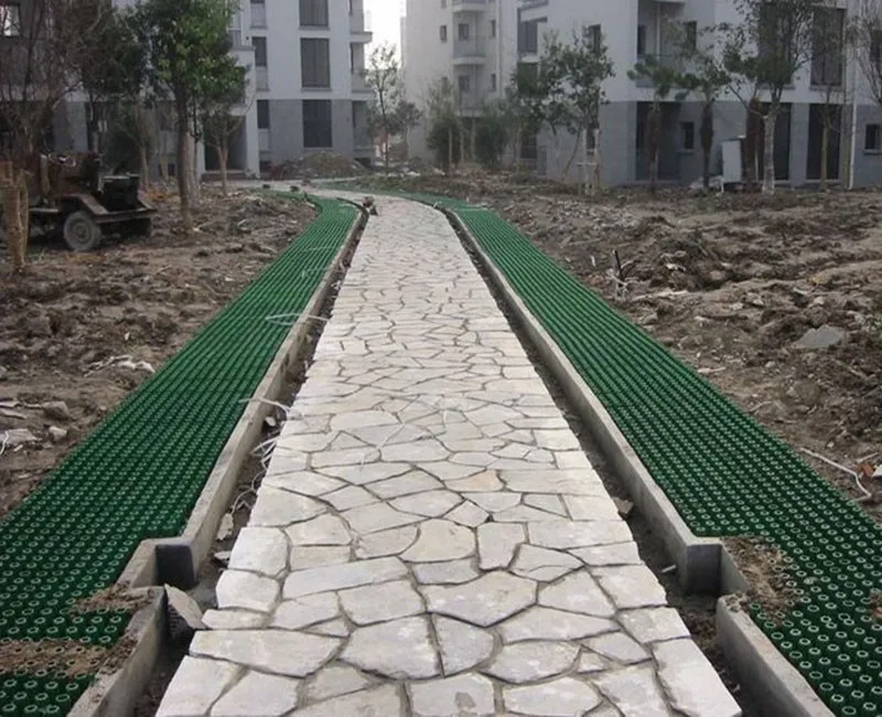 Лидер продаж, пластиковая травяная решетка для парковки, для управления грязью, высота 40 мм