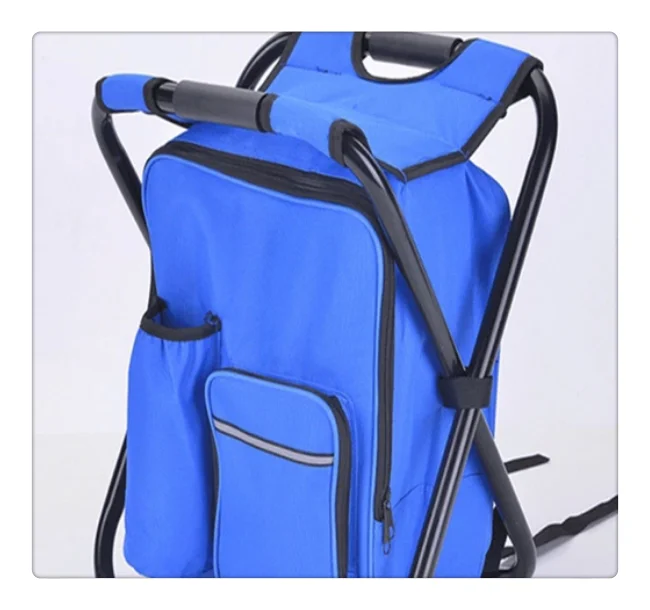 Practical Outdoor FoldingTraveling cooler bag with fishing seat