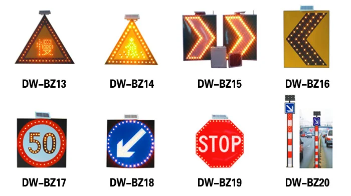 DingTing15 Custom Solar Powered LED Traffic Security STOP Sign