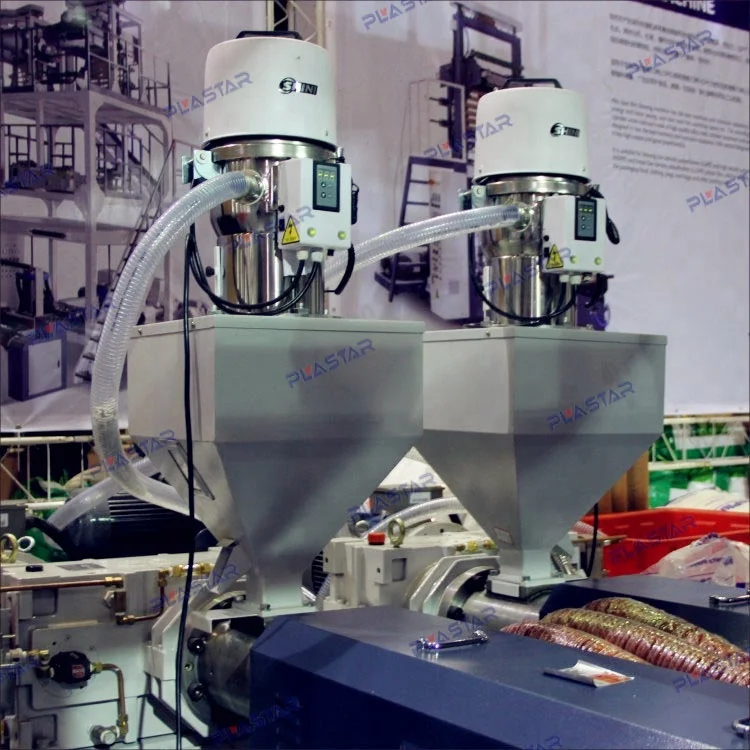 Rotary Die Head Three Layer ABA Shopping Bag Ldpe Film Blowing Machine