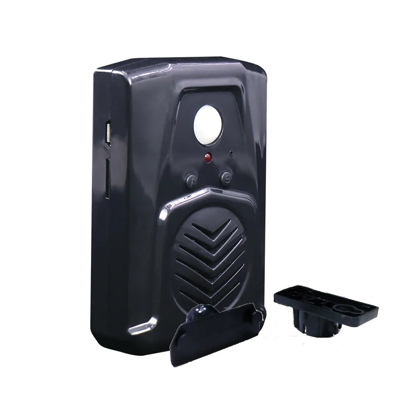 OEM Customized Voice Bird Music Box Black White Wireless Pir Motion Sensor Nature Sound Box Bird Sound Speaker