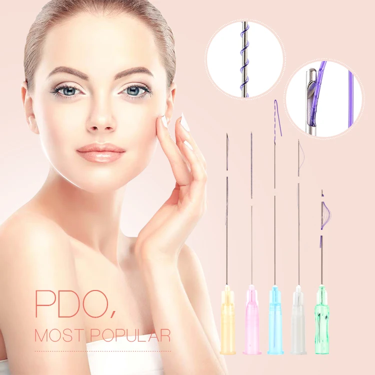 Cosmetic facelift types of cannula hilos tensores para el rostro