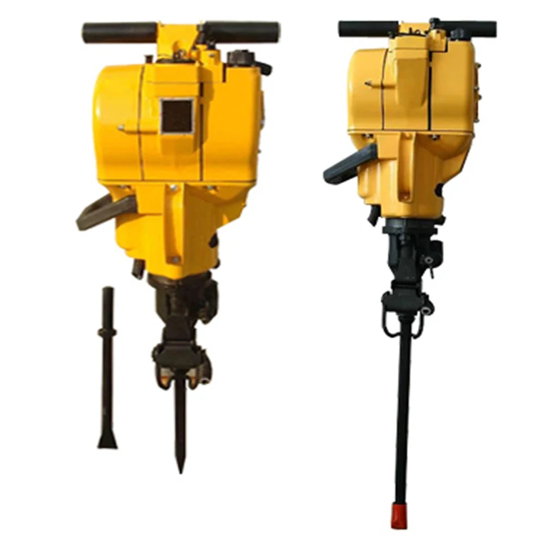 Pneumatic drill of mine tunnel rock drilling machine Yt28 air-leg style rock drill