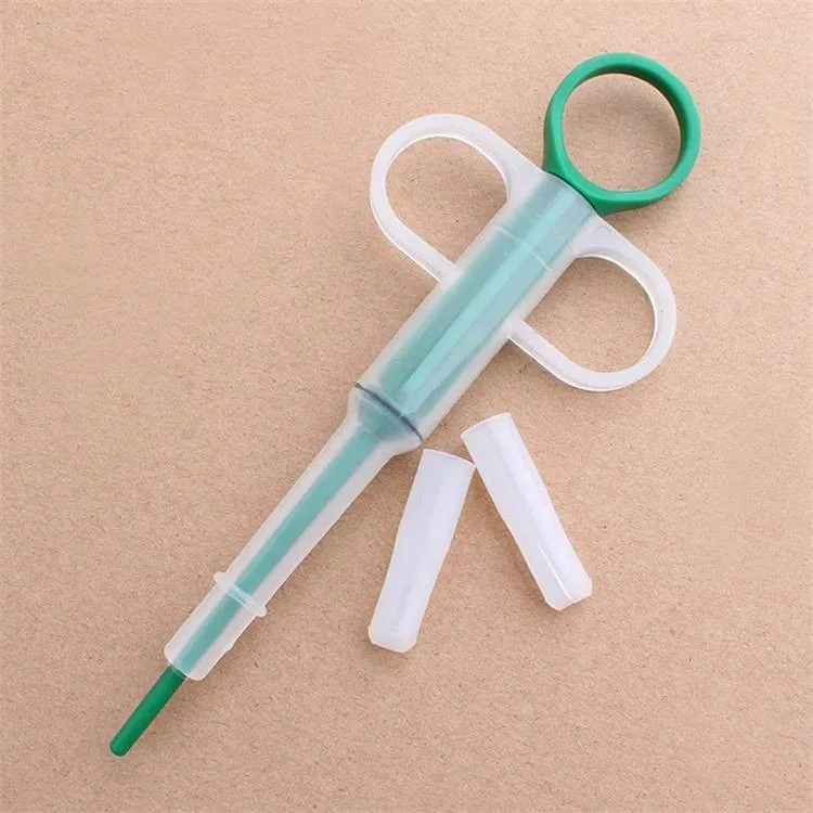 Eco-friendly Professional Pets Silicone Syringes Medical Feeding Tool Cat Dog Medicine Feeder