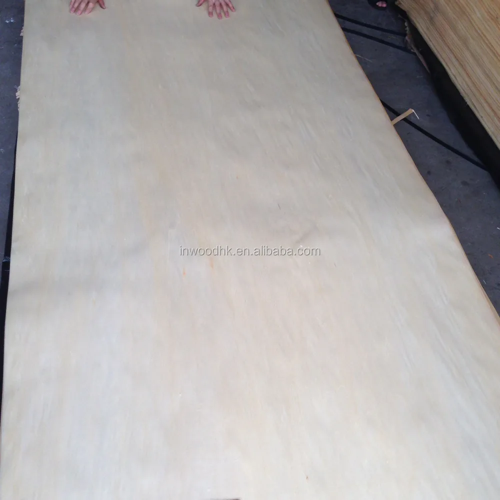 0.20mm Thickness Rotary Cut Basswood Wood Veneer Sheet