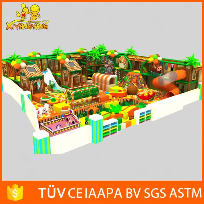 Мягкая детская крытая игровая площадка детский коммерческий парк развлечений тема