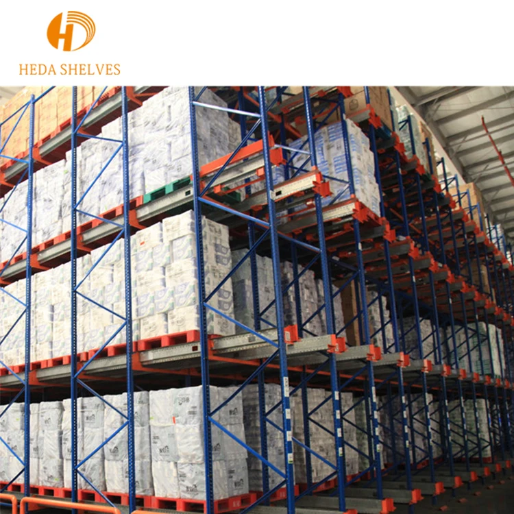 HEDA OEM Automatic Warehouse Racking System Hightech Radio Shuttle Pallet Rack Radio Shuttle Racking