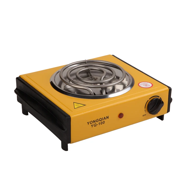 Hot Selling Single Burner Electric Stove with Coil Plate Single Spiral Hot Plate Single Coil Stove 1000W Electric Spiral Stove