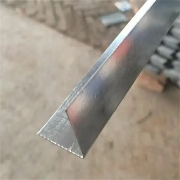Galvanized wall angle for ceiling system