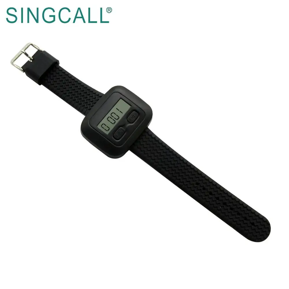 
SINGCALL Service Paging Waiter Calling Watch Wireless Call Bell System 