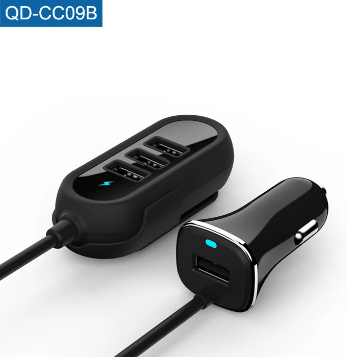 2018 trending products multi 4USB Charger Docking Station with cable mobile Dual USB WALL Car charger