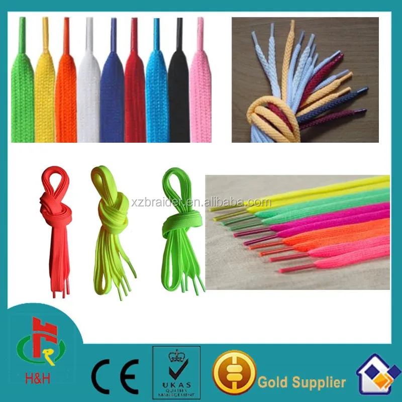 CE высокоскоростная 40/2 плоская машина для плетения шнурков