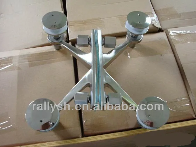 heavy duty glass spider, glass wall connector, glass curtain holders