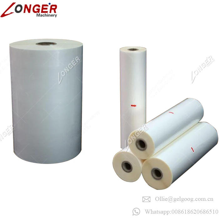 Food Grade Clear PVC Film in Rolls Glassine Paper Heat Resistant Bopp Jumbo Roll Film Scrap Color Cellophane