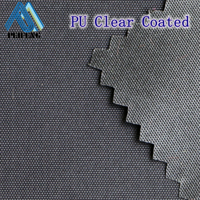 NOFH1517 210D 100% nylon oxford fabric PU coated waterproof canvas