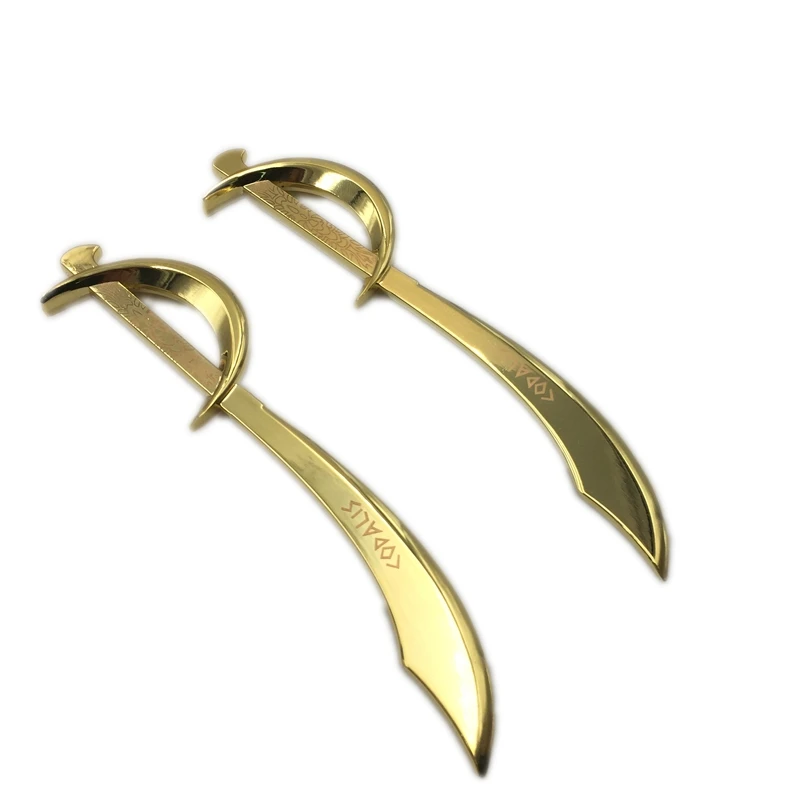 Custom paper cutting knife metal sword letter opener with logo good quality