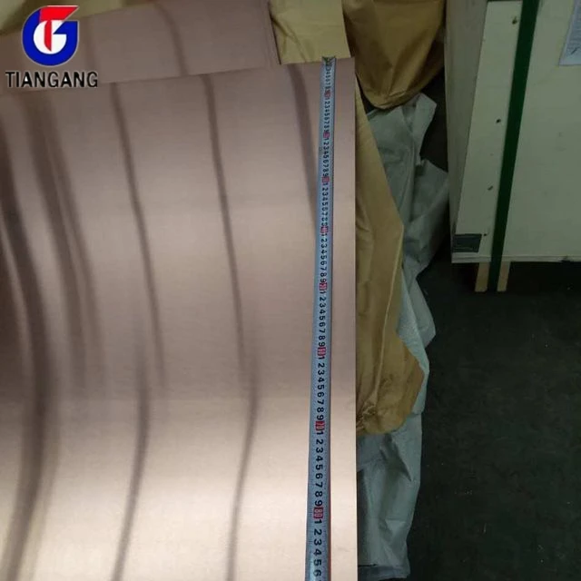 polished copper plate C1220