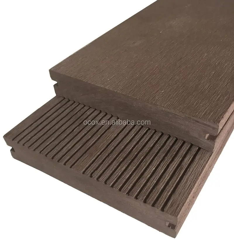 Hot sales solid wood plastic composite decking flooring WPC deck board
