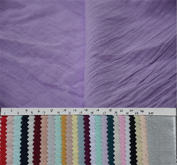 
100 cotton linen bamboo fabric for t-shirt and dress 