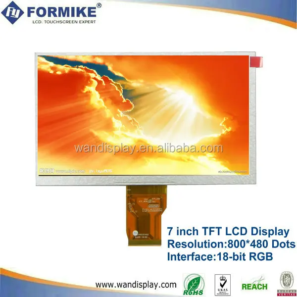 7-дюймовый жк-дисплей с разрешением 800x480 (KWH070KQ38-F01)