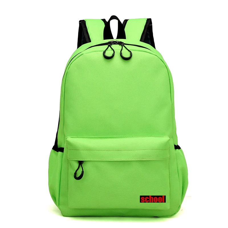 Custom school backpack mochilas escolares with custom logo for teenagers stendents