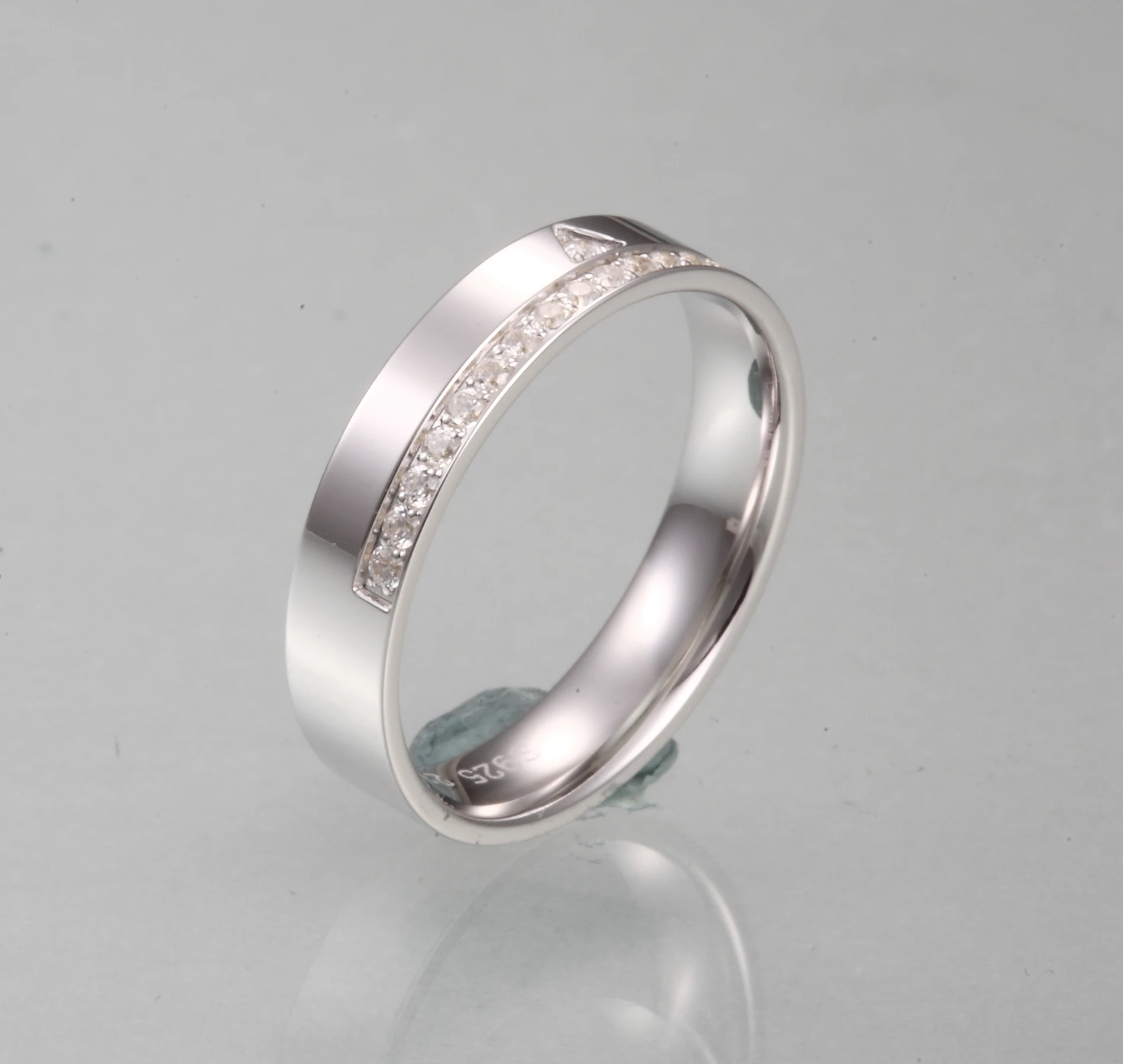 
Fashion simple design 925 sterling silver ring made in turkey 