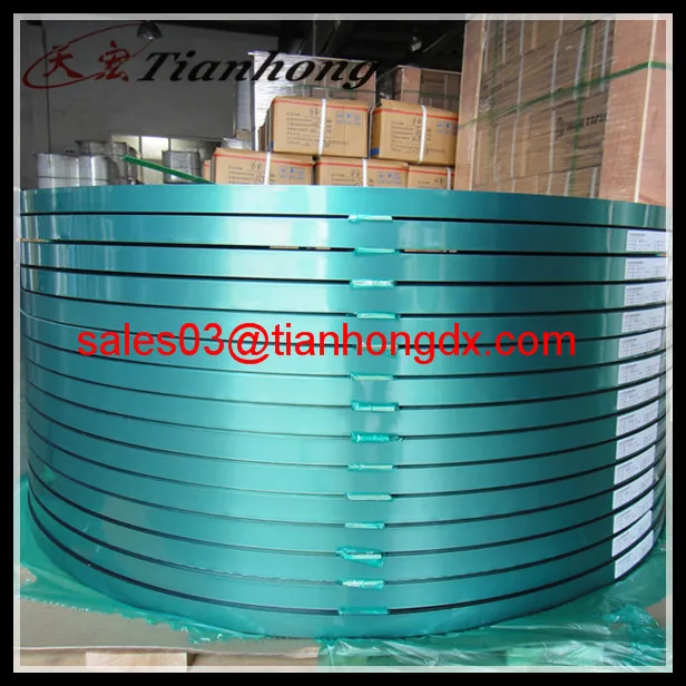 fashion green steel strip ECCS tape for optic cables EMAA+Steel compound reflect thermal insulation material