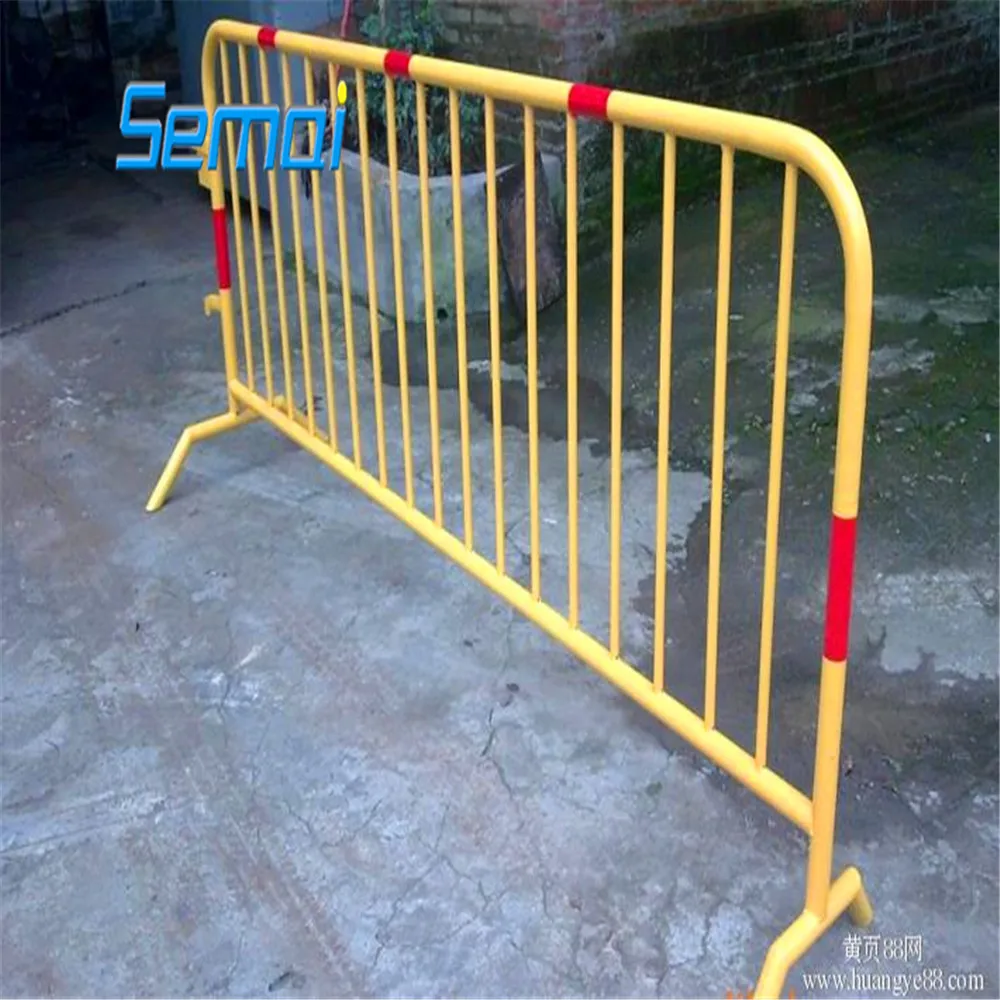 Дорожный стальной барьер Semai Factory/металлические барьеры для контроля толпы для концертов