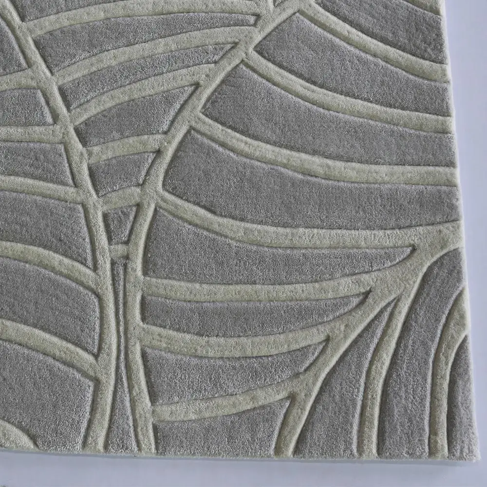 Custom Logo Rug House Carpet With Leaf Pattern