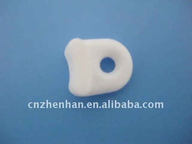 curtain hooks-Iron galvanized steel hanger with white plastic awning components