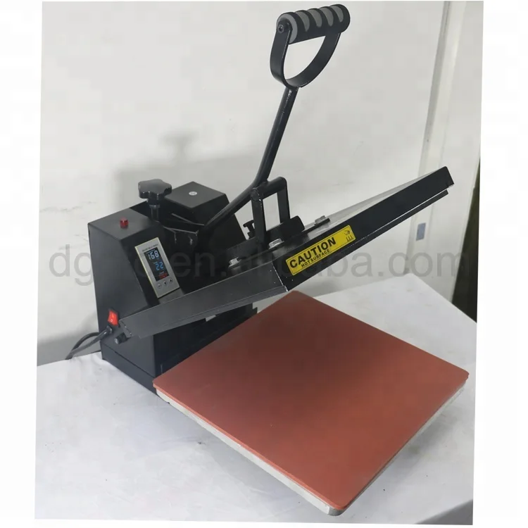 Economical and practical 38*38cm fabric sportswear  t shirt heat press machine for clothing