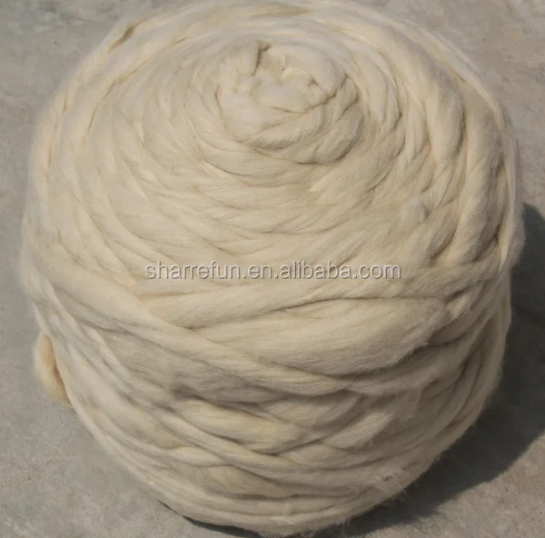
Factory Sales White Chinese Sheep Wool Top 