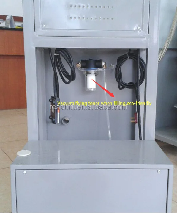
hot cartridge refilling equipment with vacuum cleaner RB15A 