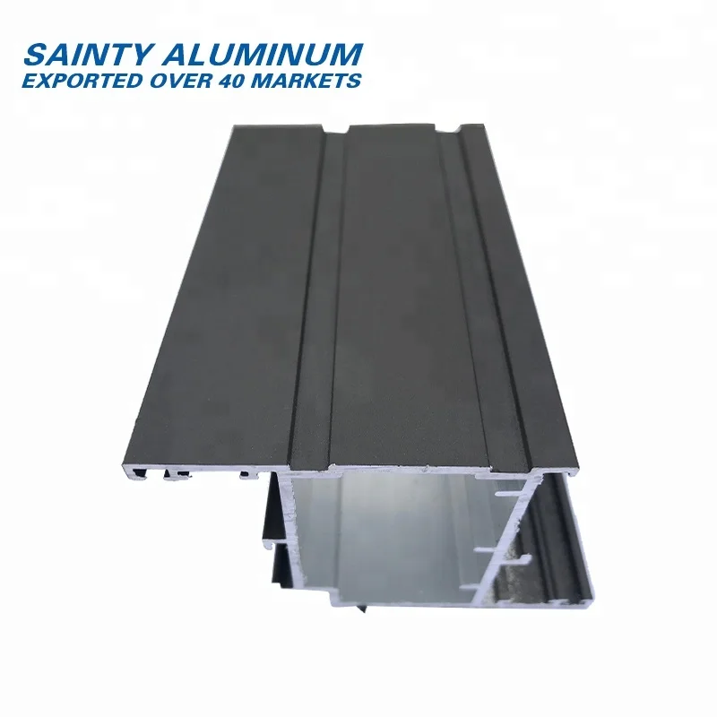Высокое качество заводской индивидуальные алюминиевый профиль для окна и двери