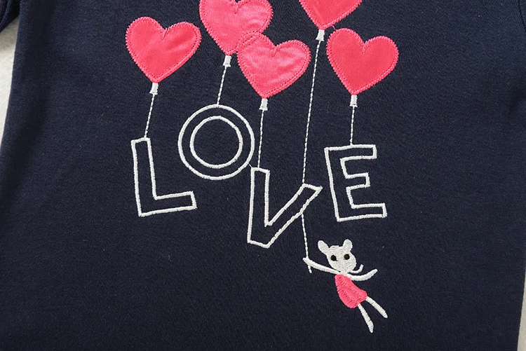 factory direct custom kids 2 pieces clothing sets embroidery letter design knit 100%cotton best selling children pajamas