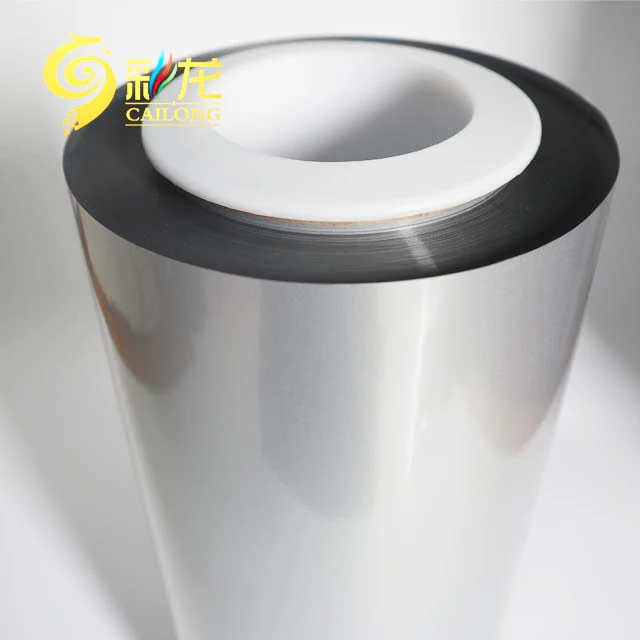 
PET double side metallized film & metallized polyester film can be achieved by the thickness of aluminum layer 