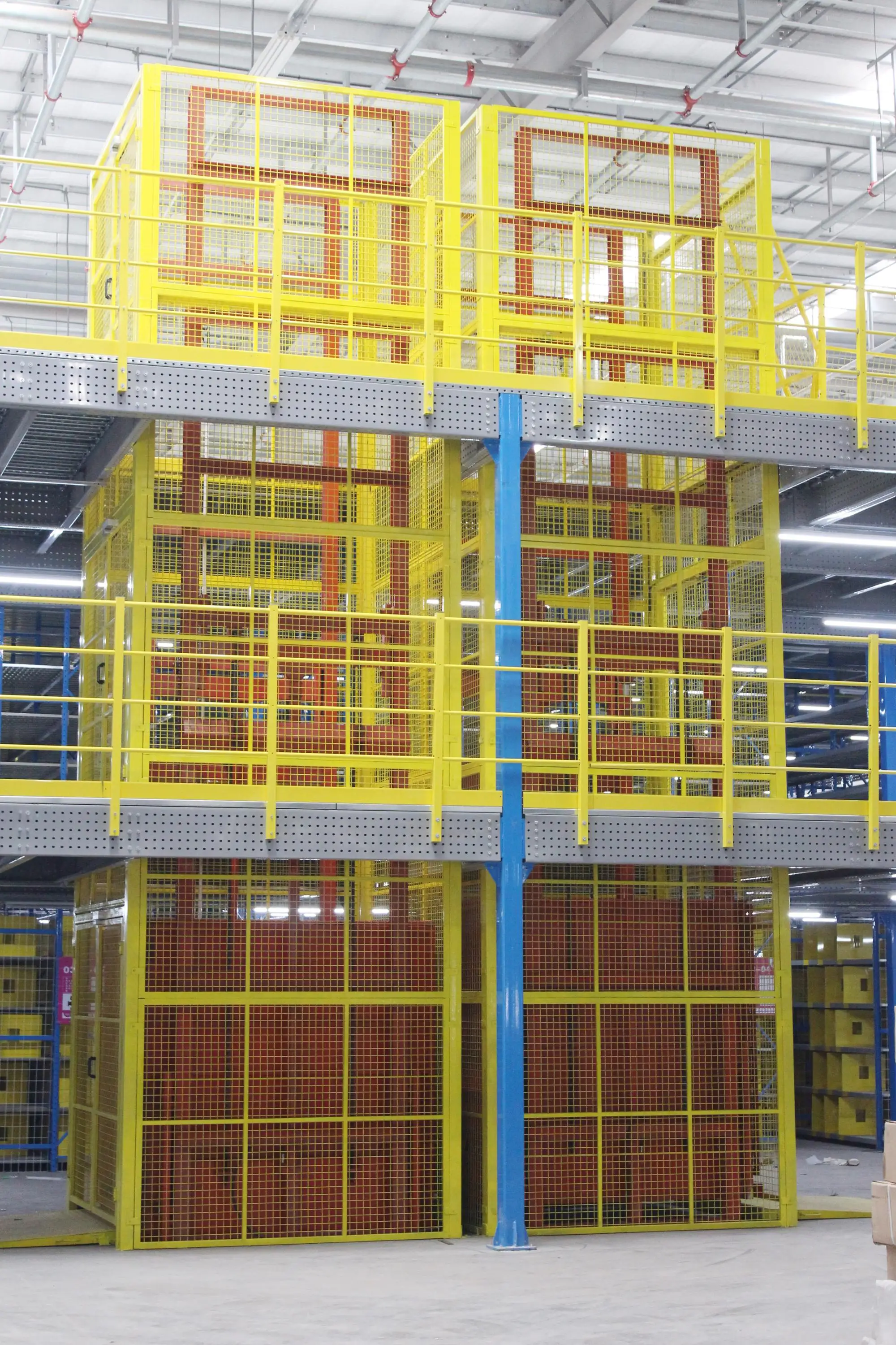 Stable and Steady Steel Mezzanine Working Floor Racking System